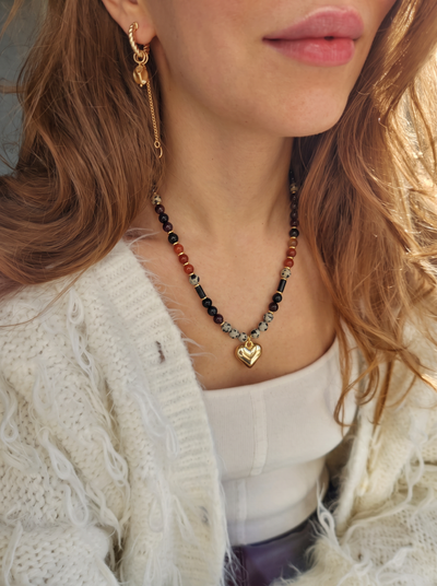 Wild Thing Dalmatian Jasper Necklace