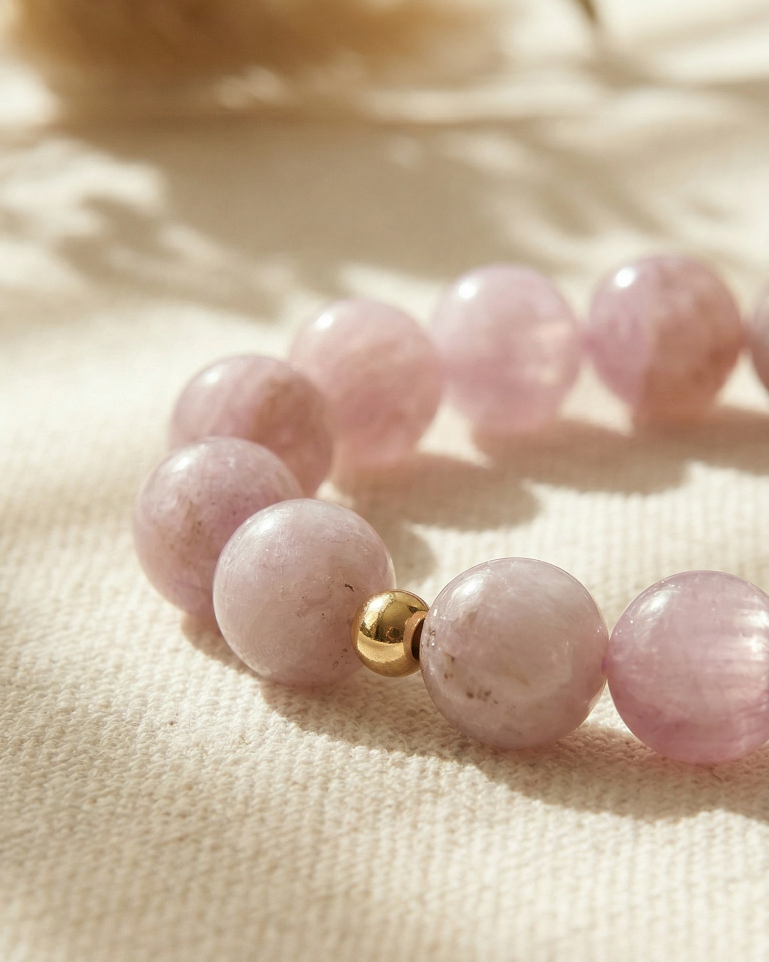 Bold Kunzite Bracelet