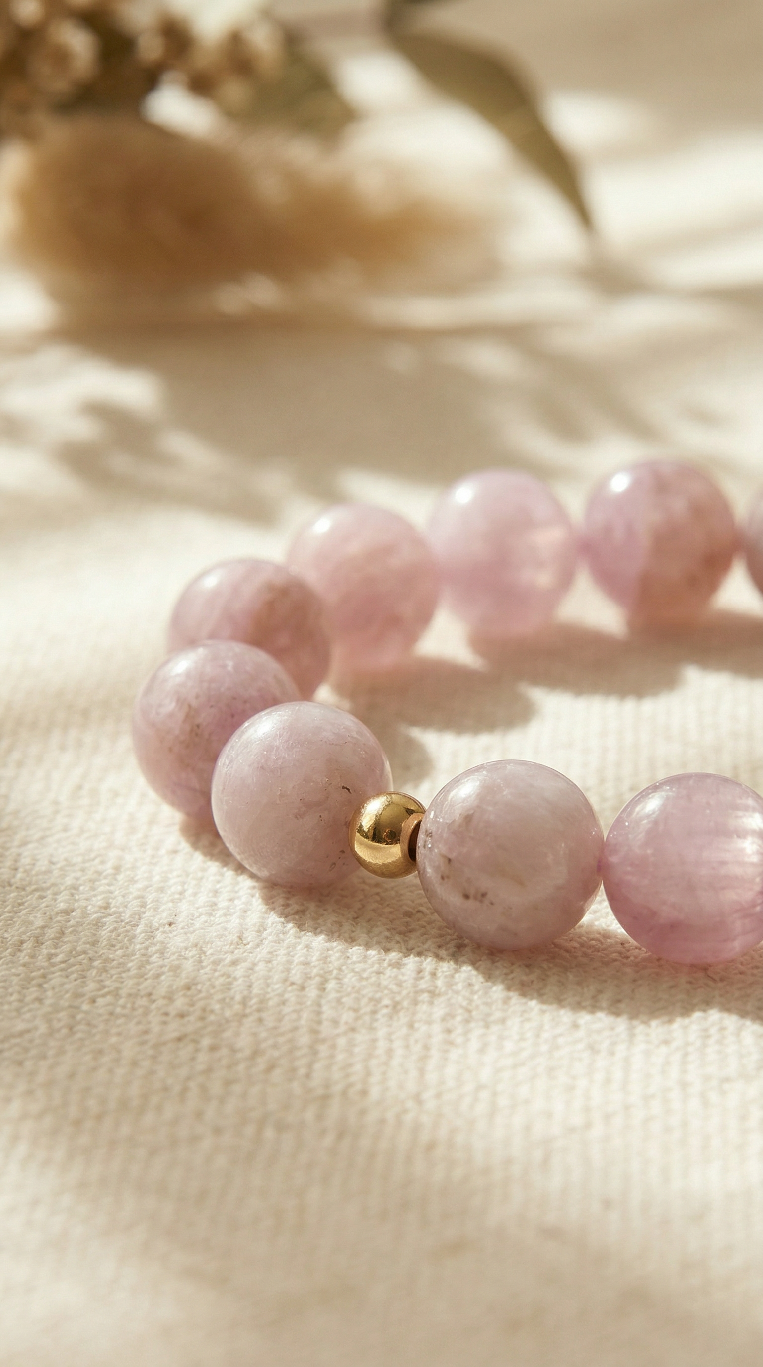 Bold Kunzite Bracelet
