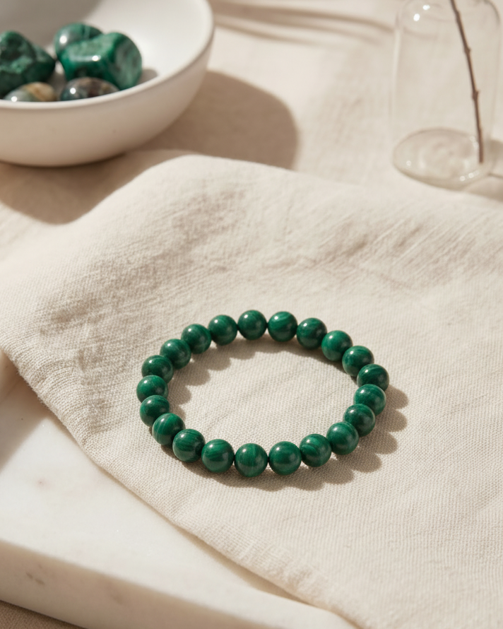 Bold Malachite Bracelet