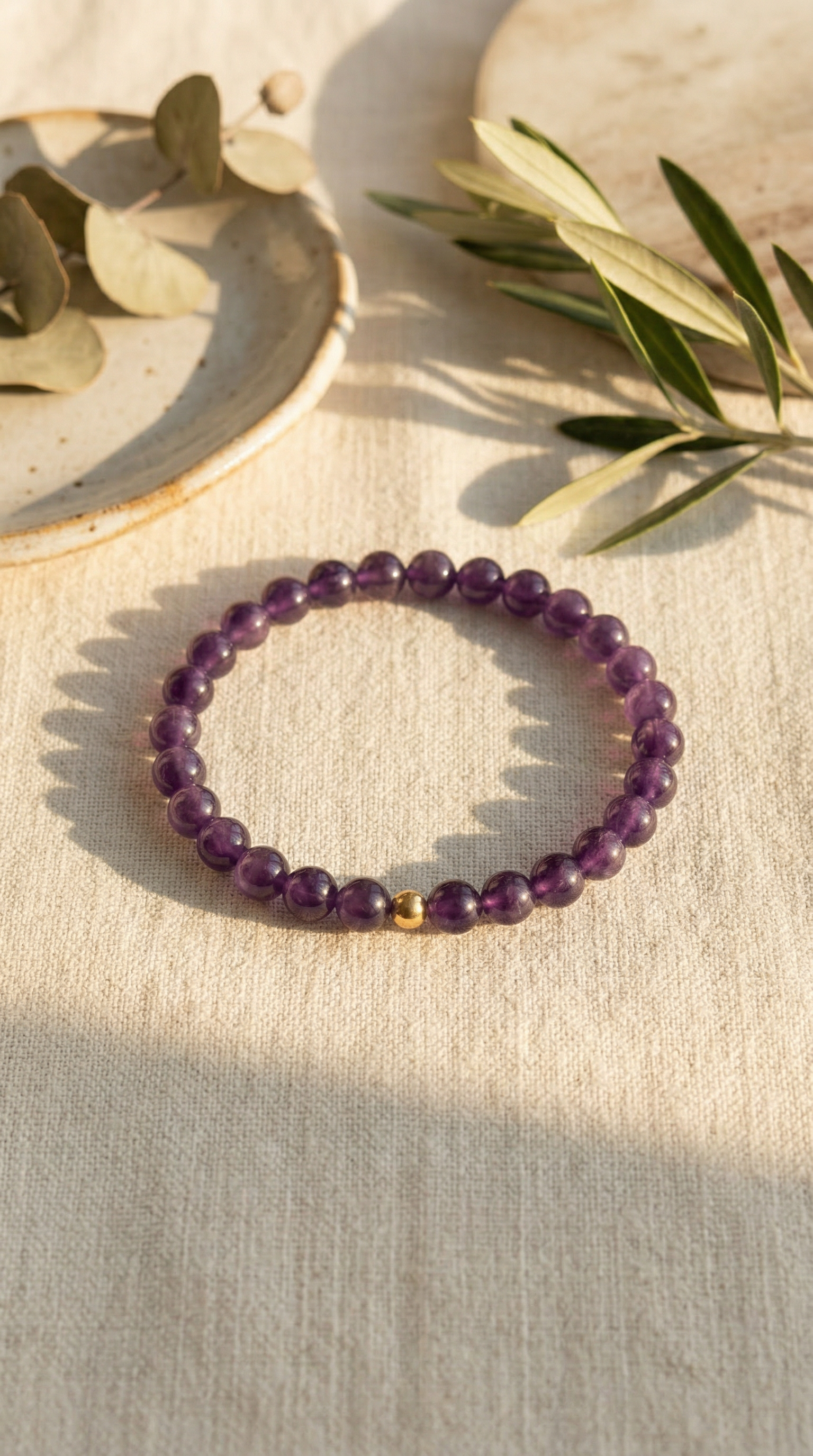 Delicate Amethyst Bracelet