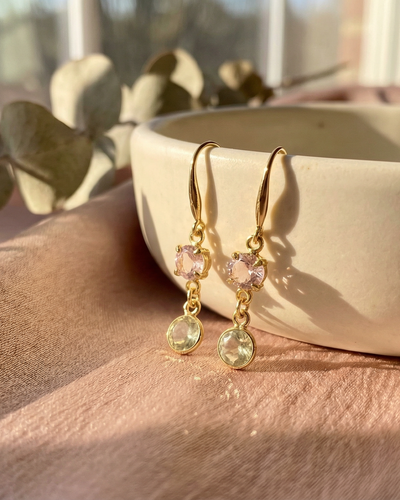 Morganite Earrings