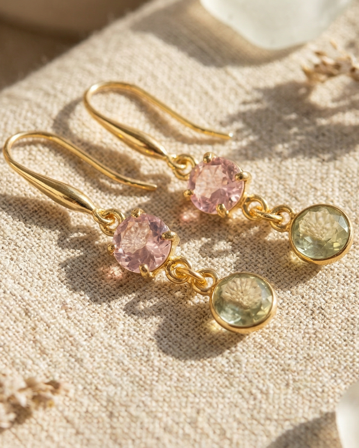 Morganite Earrings