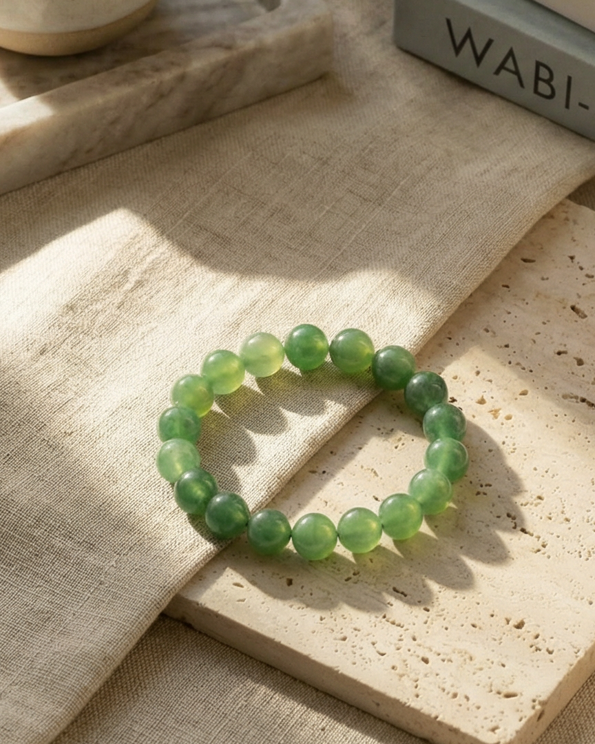 Bold Green Aventurine Bracelet