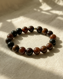 Bold Hessonite Garnet Bracelet