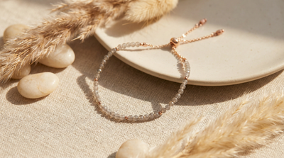 Natural Stone Bolo Bracelet