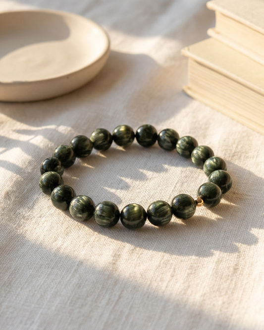 Russian Seraphinite Bracelet