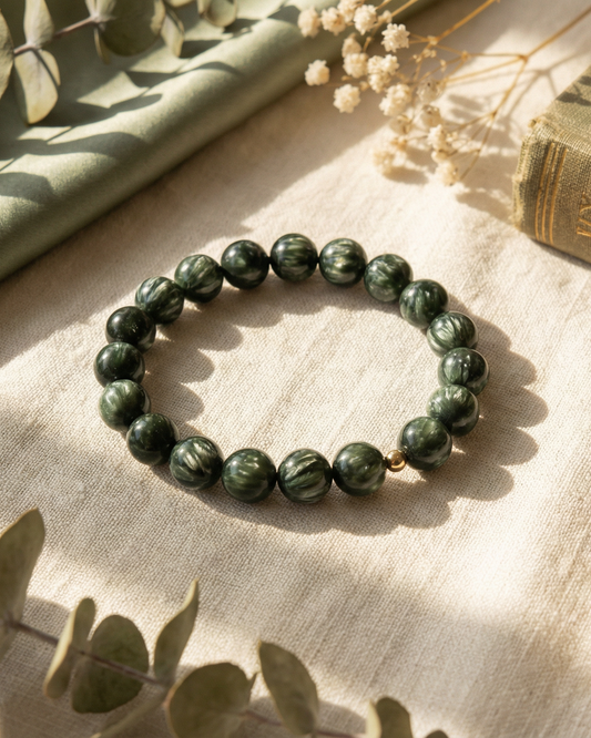 Russian Seraphinite Bracelet