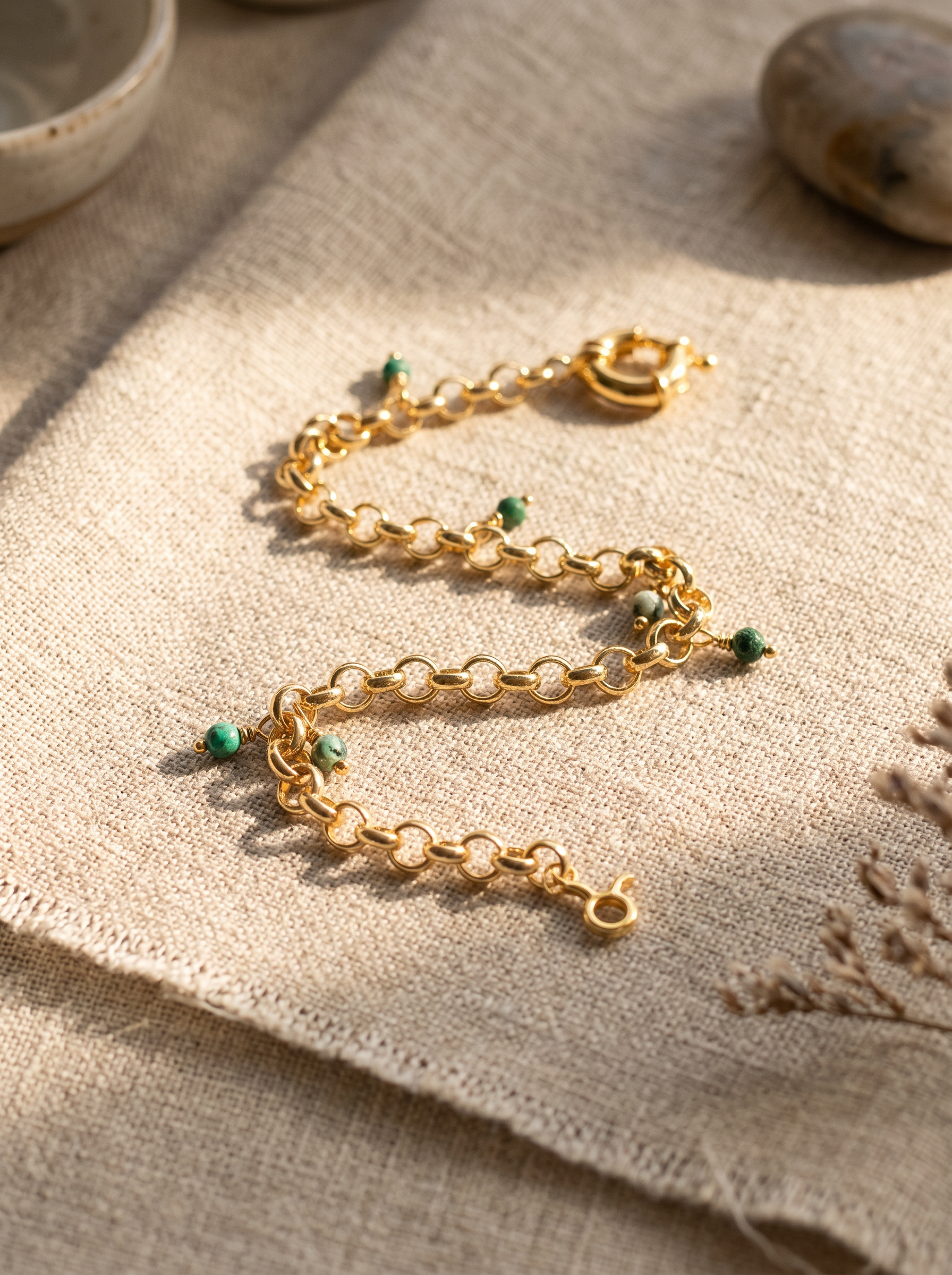 The Infinite Zodiac Chain™ - Emerald - Taurus