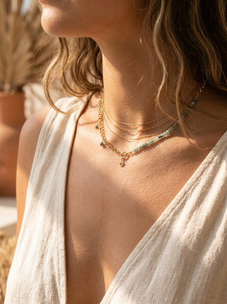 The Infinite Zodiac Chain™ - Emerald - Taurus