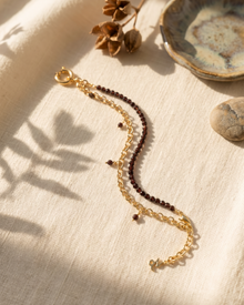 The Infinite Zodiac Chain™ - Garnet - Capricorn