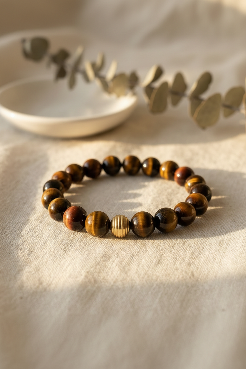 Bold Tiger Eye Bracelet