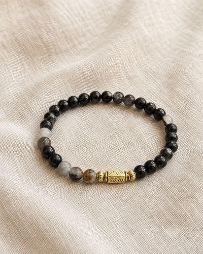 Calico Tourmaline Bracelet